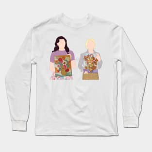 Mona Lisa smile Long Sleeve T-Shirt